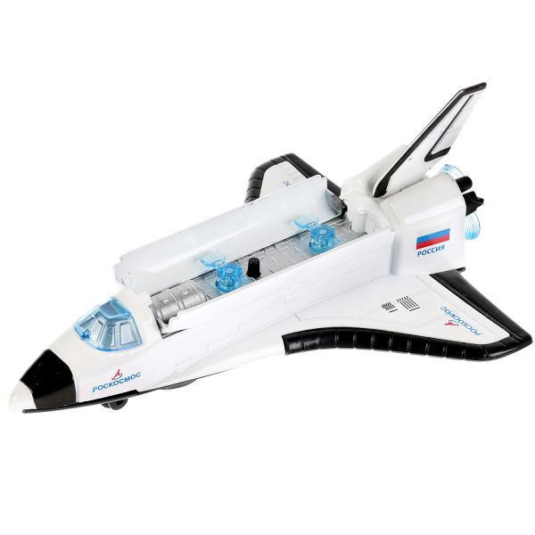 Модель Космический Шаттл, 14 см, металлическая, свет/звук, Технопарк