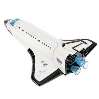 Модель Космический Шаттл, 14 см, металлическая, свет/звук, Технопарк 2