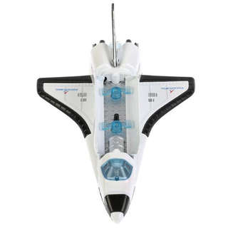 Модель Космический Шаттл, 14 см, металлическая, свет/звук, Технопарк 3