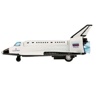 Модель Космический Шаттл, 14 см, металлическая, свет/звук, Технопарк 4