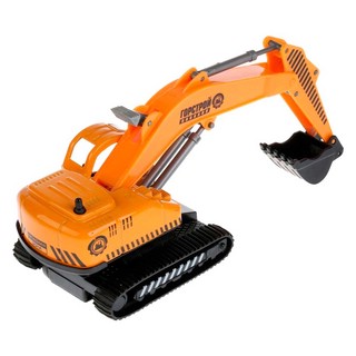 Машинка Экскаватор, 16 см, металлическая модель, Технопарк 2