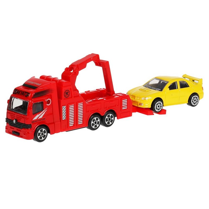 Машинка Эвакуатор, 11.5 см, металлическая модель, Технопарк