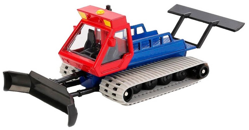 Машинка Ратрак уплотнитель снега, 16.5 см, металлическая модель, Технопарк