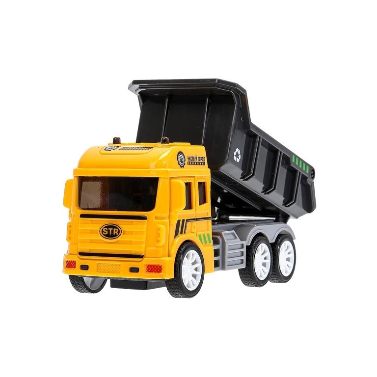 Машинка Мусоровоз, 13.5 см, пластик, Технопарк