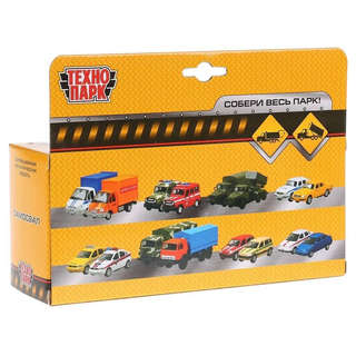 Машинка Самосвал, 14 см, металлическая, Технопарк 4