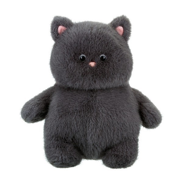 Мягкая игрушка Котик серый, 25 см, Relana