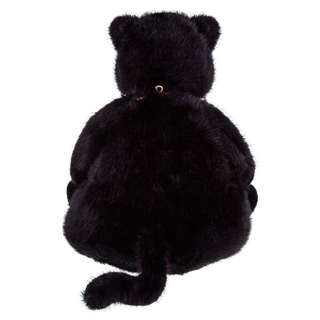 Мягкая игрушка Котик черный, 37 см, Relana 5