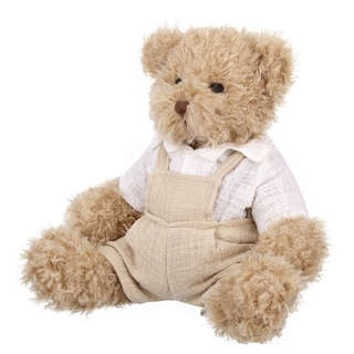 Мягкая игрушка Мишка в рубашке, 22 см, Relana 1
