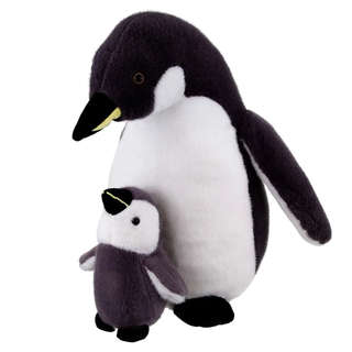 Мягкая игрушка Пингвин взрослый с малышом, 30 см, Relana 1