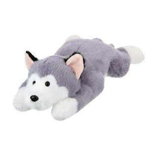 Мягкая игрушка Собака хаски лежебока, 42 см, Relana 1