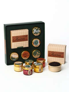 Подарочный набор 'Настоящему мужчине': крем-мёд, чай 1