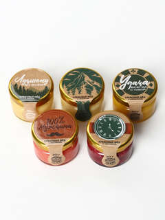 Подарочный набор 'Настоящему мужчине': крем-мёд, чай 6