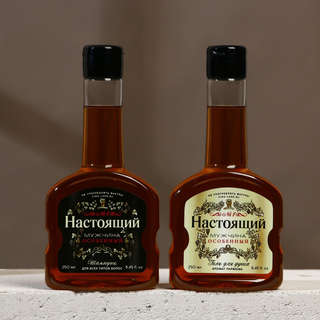 Подарочный набор 'Настоящий мужчина': гель для душа и шампунь...