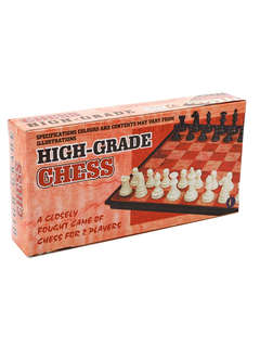 Шахматы 19 х 19 см, доска и фигуры пластик 8