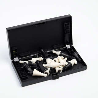 Шахматы магнитные, 13 х 13 см, чёрно-белые 6