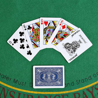 Карты игральные бумажные Jdlroyal, 280 г/м2, 54 карты, пластиковое покрытие 3