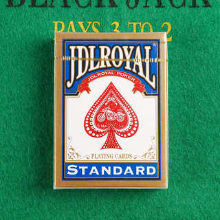 Карты игральные бумажные Jdlroyal, 280 г/м2, 54 карты, пластиковое покрытие 6