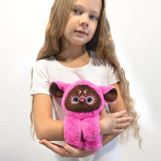 Тёко на 2 браслетах (фуксия), 16 см, BudiBasa 4