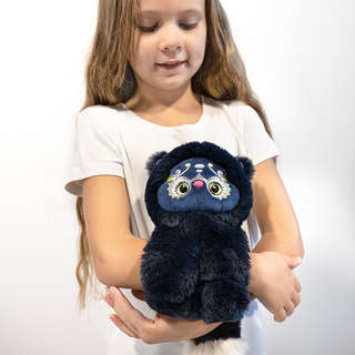 Нео на 2 браслетах (черный), 16 см, BudiBasa 5