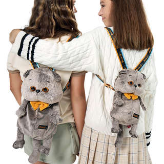 Рюкзак Кот Басик в галстуке-бабочке, 35 см, BudiBasa 6