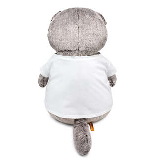 Басик в футболке с принтом 'Просто лучший', 47 см, Budibasa 3