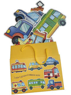 Макси пазлы: Транспорт, 7 пазлов / 23 детали 2