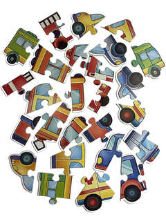 Макси пазлы: Транспорт, 7 пазлов / 23 детали 6