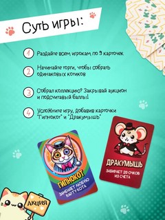 Игра настольная 'Купи кота!', Dream Makers 6