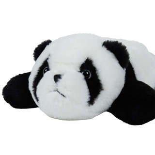 Мягкая игрушка Панда лежачая, 32 см (реалистичная), Lapkin 8