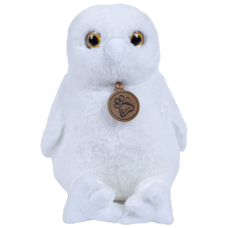 Мягкая игрушка Белая Сова 21 см (реалистичная), Lapkin