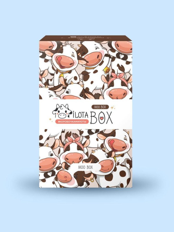 Подарочный набор MilotaBox mini 'Moo Box', коробочка милоты