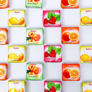 Конфеты жевательные Sumi Cubes, ассорти вкусов. Цена за 1 шт.
