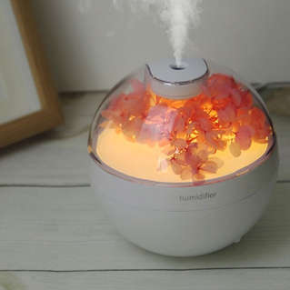 Настольный увлажнитель воздуха - ночник 'Flower', портативный, USB 7