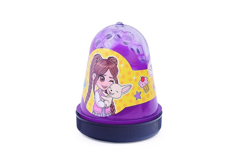 Слайм Милана Хаметова, капсула, фиолетовый