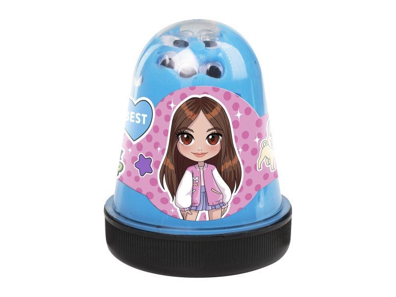 Слайм Милана Хаметова, капсула, голубой