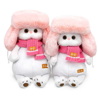 Ли-Ли в меховой шапке и шарфе, 24 см, Budi Basa 4