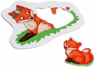 IQ пазл: Вот мой малыш, 24 крупные детали, 1+ 5