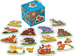 IQ пазл: Вот мой малыш, 24 крупные детали, 1+ 3