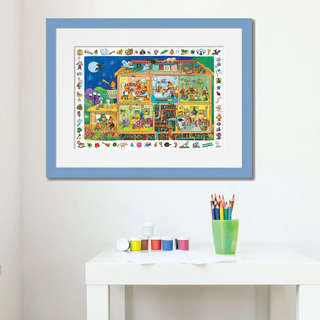 IQ пазл: Милый домик, 80 элементов, 5+ 9