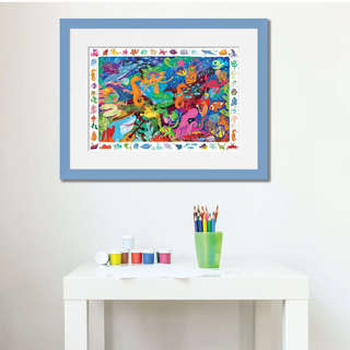 IQ пазл: Морская сказка, 96 элементов, 6+ 8