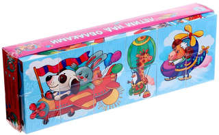 IQ Кубики: Летим над облаками, 12 кубиков в поддончике 7