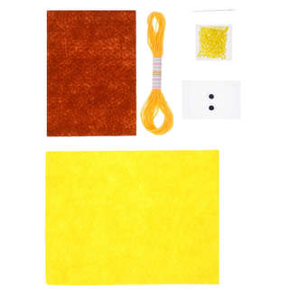 Жираф: Набор для шитья игрушки из фетра 4