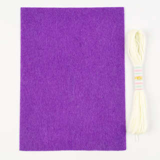 Сова: Набор для шитья игрушки из фетра, с термонаклейкой 5