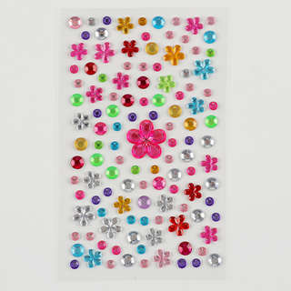 Аппликация стразами «Попугай» 5