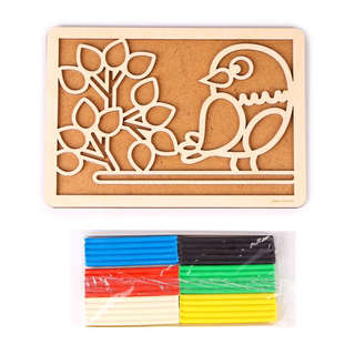 Птица: заготовки для творчества 'Веселая лепка' 2