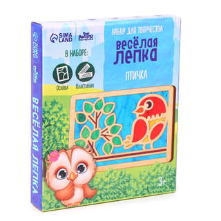 Птица: заготовки для творчества 'Веселая лепка' 3