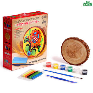Роспись и лепка по дереву: Народные мотивы 2