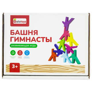 Башня 'Гимнасты' (пирамидка) Alatoys арт.БШ07