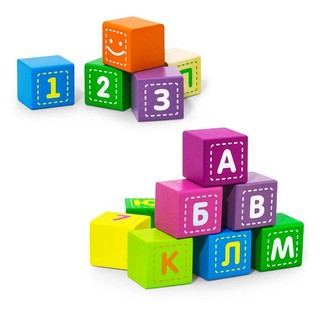 Кубики 'Азбука' Alatoys арт. КБА1203 7