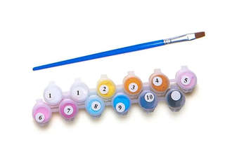 Картина по номерам 'Маяк' 15х20 см, 17 цветов 2